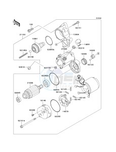 KAF 620 R [MULE 4010 TRANS4X4] (R9F-RAFA) R9F drawing STARTER MOTOR-- FD620DE485833 - - -