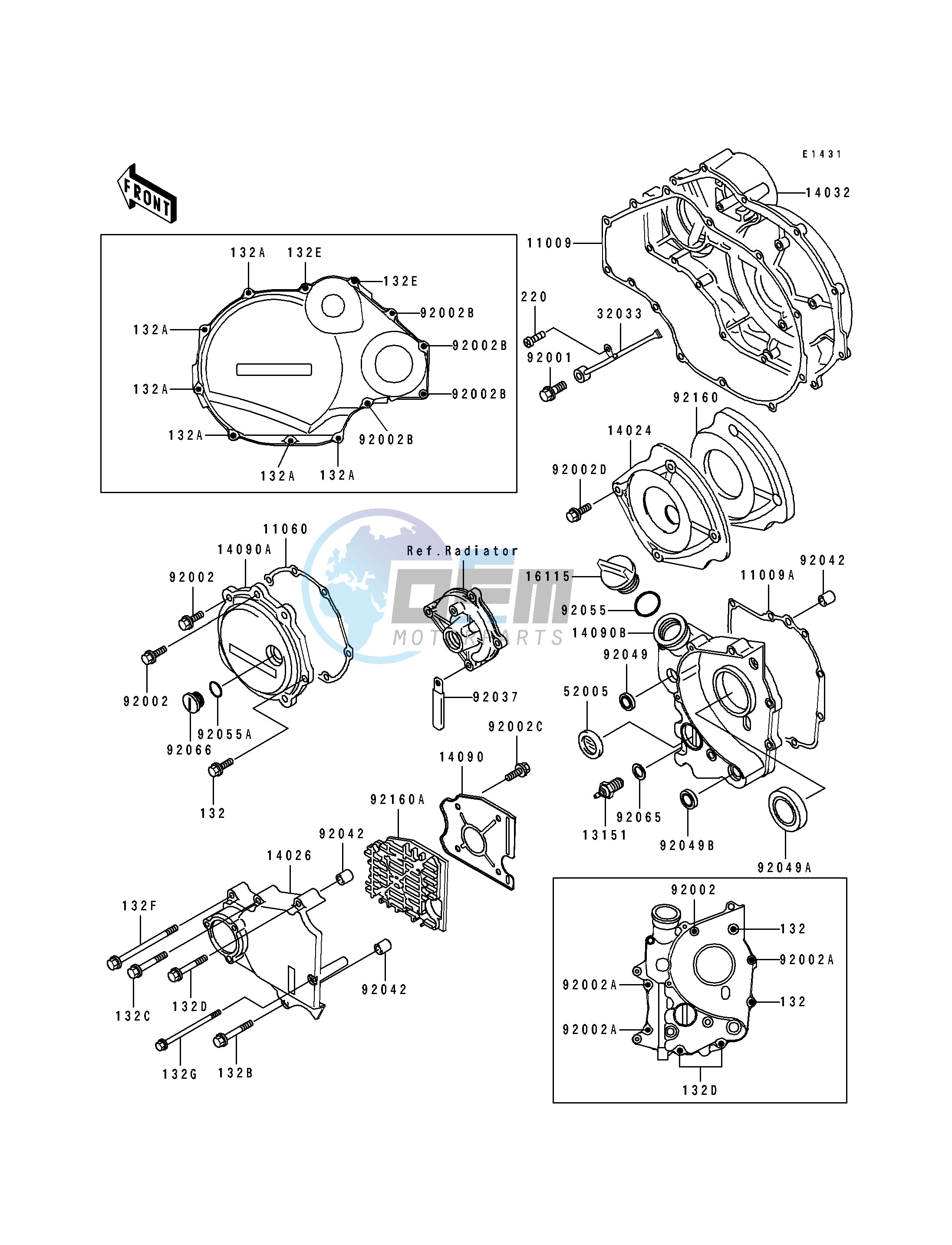 ENGINE COVER-- S- -