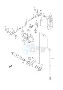 DF 25 drawing Clutch Remote Control