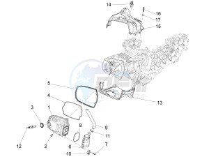 LX 125 4T 3V IE NOABS E3 (APAC) drawing Cylinder head cover