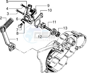 Eaglet automatic 50 drawing Start lever