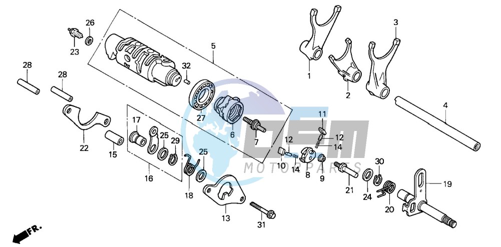 GEARSHIFT DRUM