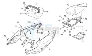 RSV 2 1000 drawing Rear body - Rear fairing II