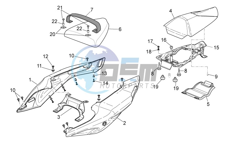 Rear body - Rear fairing II