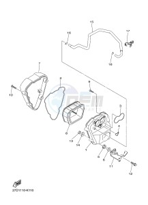 XVS1300CU XVS1300 CUSTOM (2SS1) drawing INTAKE 2