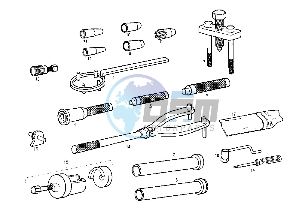 WORKSHOP SERVICE TOOLS