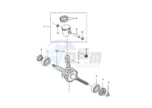 BW'S 50 drawing CRANKSHAFT - PISTON