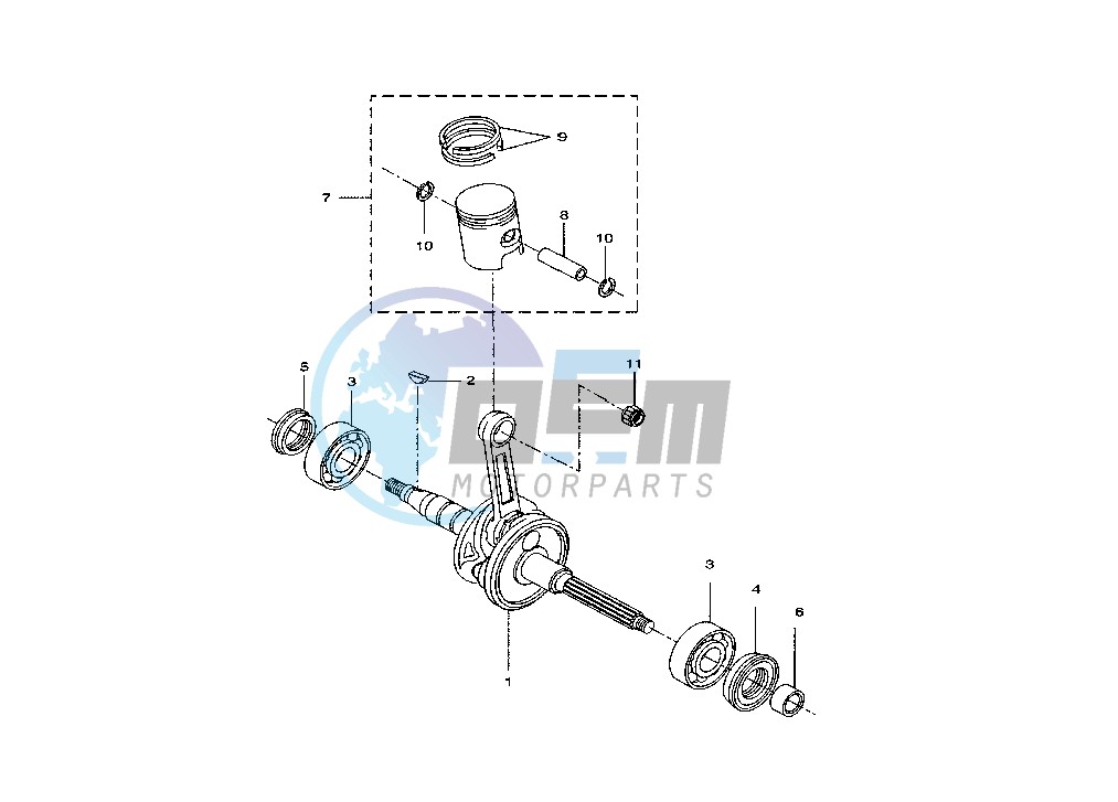 CRANKSHAFT - PISTON