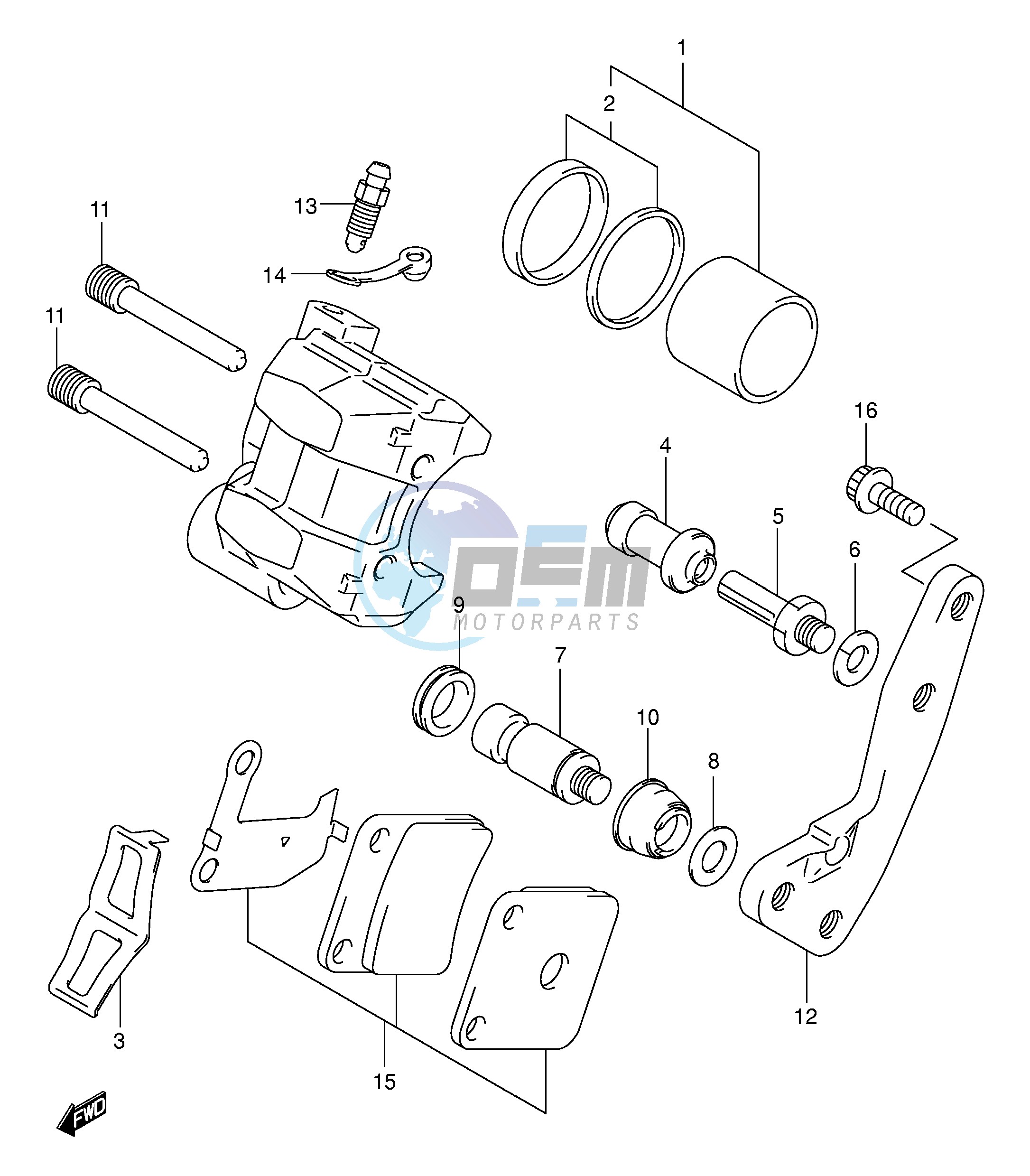 FRONT CALIPER