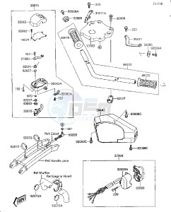 JS 300 A [300 SX] (A1-A5) [300 SX] drawing HANDLEBAR-- JS300-A5- -