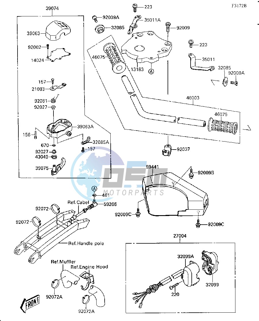 HANDLEBAR-- JS300-A5- -