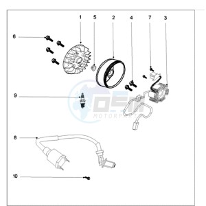 FIGHT 3 N 4T drawing IGNITION PART