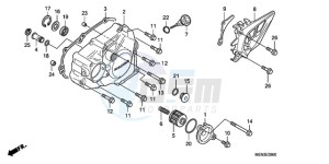 CRF450RA Europe Direct - (ED) drawing L. CRANKCASE COVER