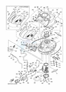 YZF250-A (B6P2) drawing FUEL TANK