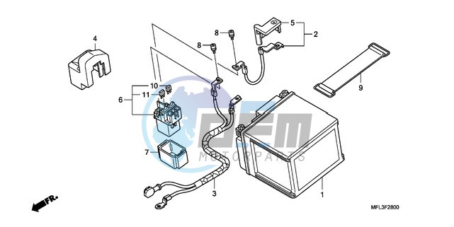 BATTERY (CBR1000RR)