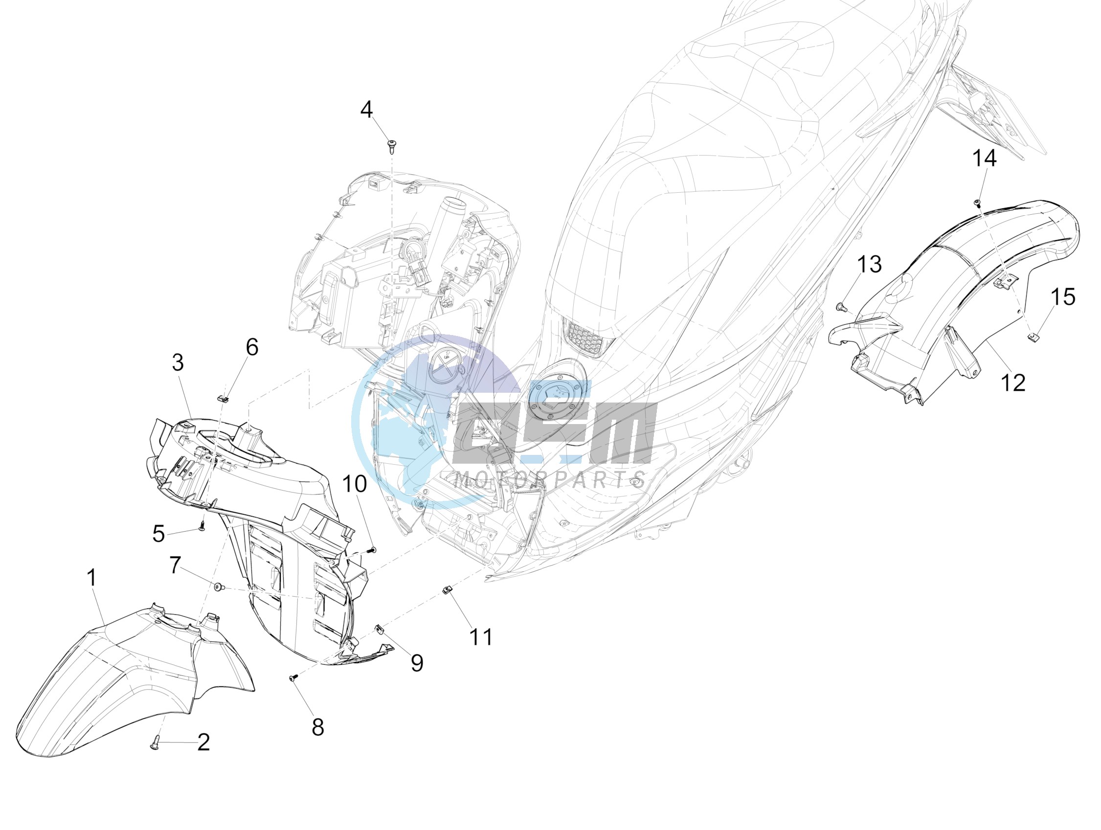 Wheel housing - Mudguard