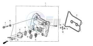 FJS400D SILVER WING drawing CYLINDER HEAD COVER