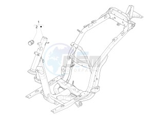 Liberty 125 4t 3v ie e3 (Vietnam ) Vietnam drawing Frame bodywork