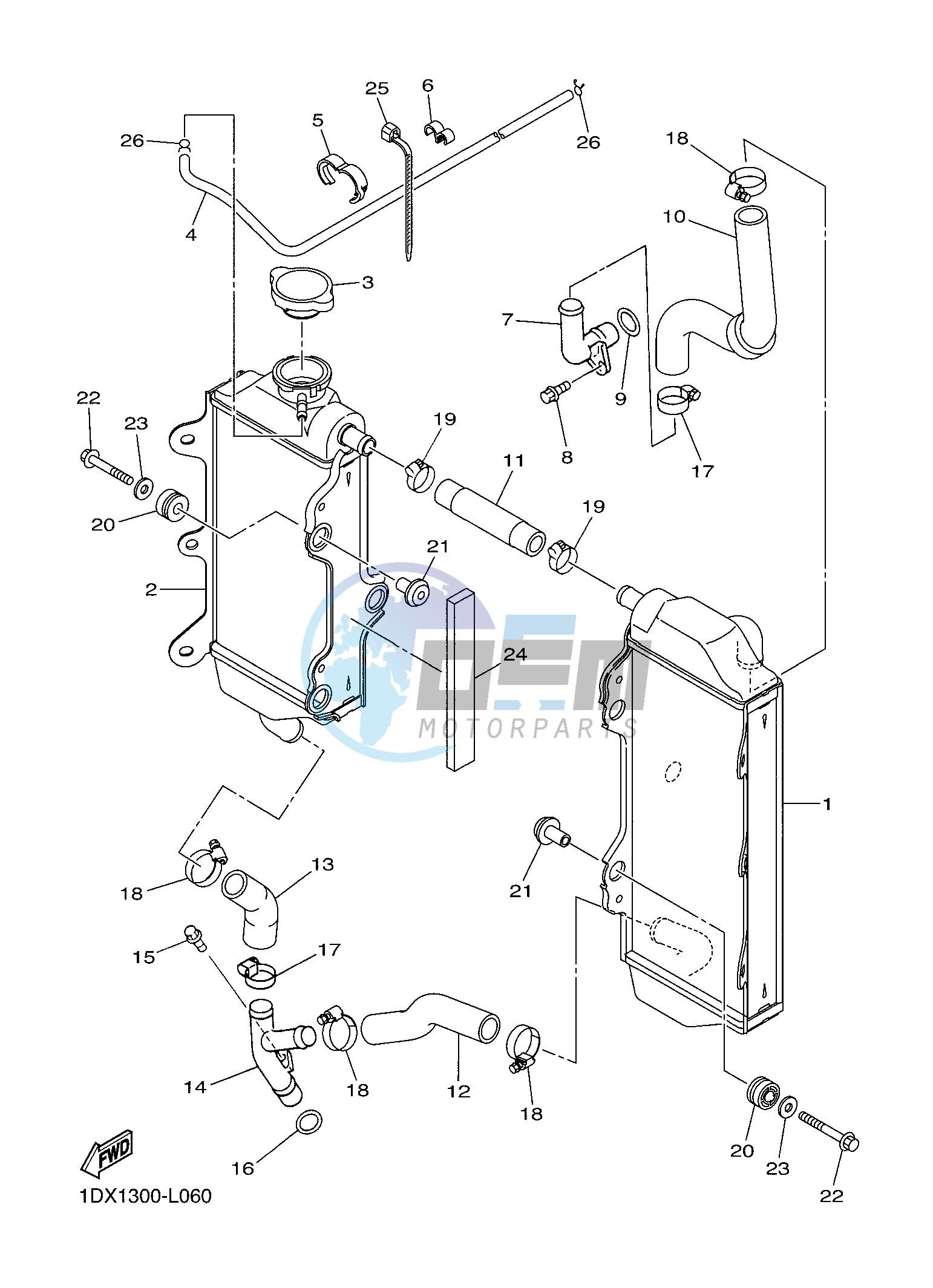 RADIATOR & HOSE