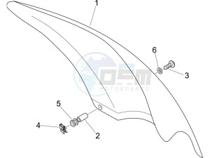 Beverly 250 (USA) USA drawing Windshield