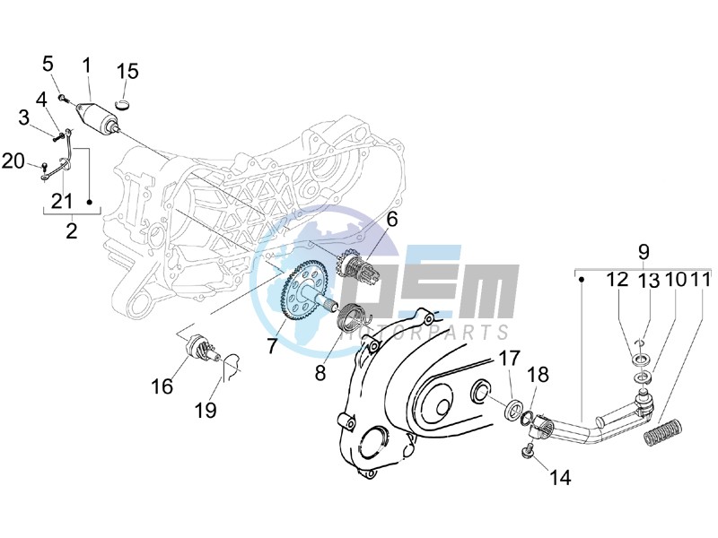 Starter - Electric starter