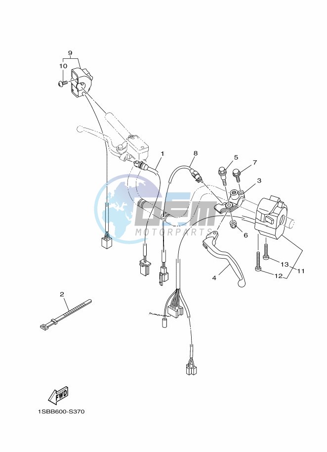 HANDLE SWITCH & LEVER