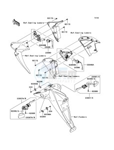 Z1000 ZR1000B8F FR GB XX (EU ME A(FRICA) drawing Turn Signals