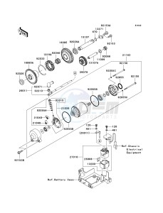 KRF 750 F [TERYX 750 4X4 NRA OUTDOORS] (F8F) C8FA drawing STARTER MOTOR