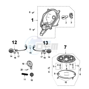 LUDIX 14 P RO 4T EU drawing LIGHT