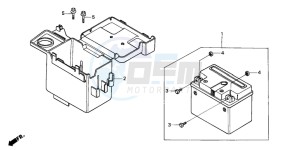 NE50 drawing BATTERY