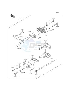 NINJA 300 EX300AGF XX (EU ME A(FRICA) drawing Accessory(Engine Guard)