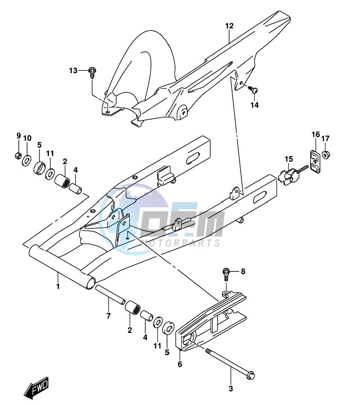 REAR SWINGINGARM