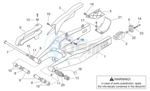 Pegaso 650 Carb drawing Swing arm