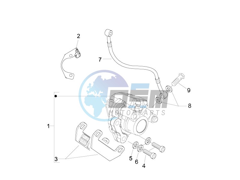 Brakes pipes - Calipers