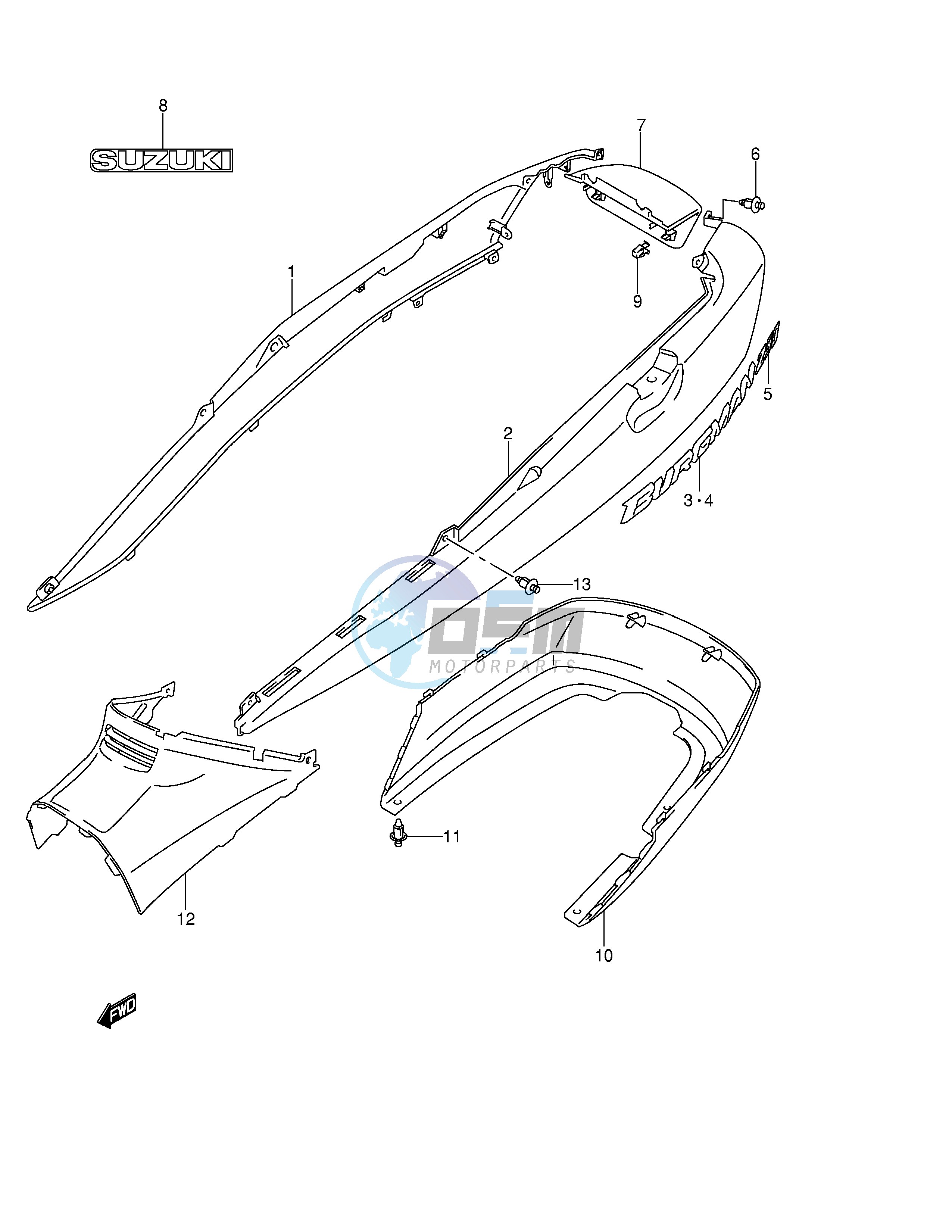 FRAME COVER (MODEL K4)