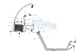 Runner PUREJET 50 drawing Radiator