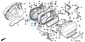 GL18009 Australia - (U / AB NAV) drawing SADDLEBAG