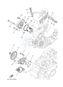 YFM250R RAPTOR 250 (33B7) drawing OIL PUMP