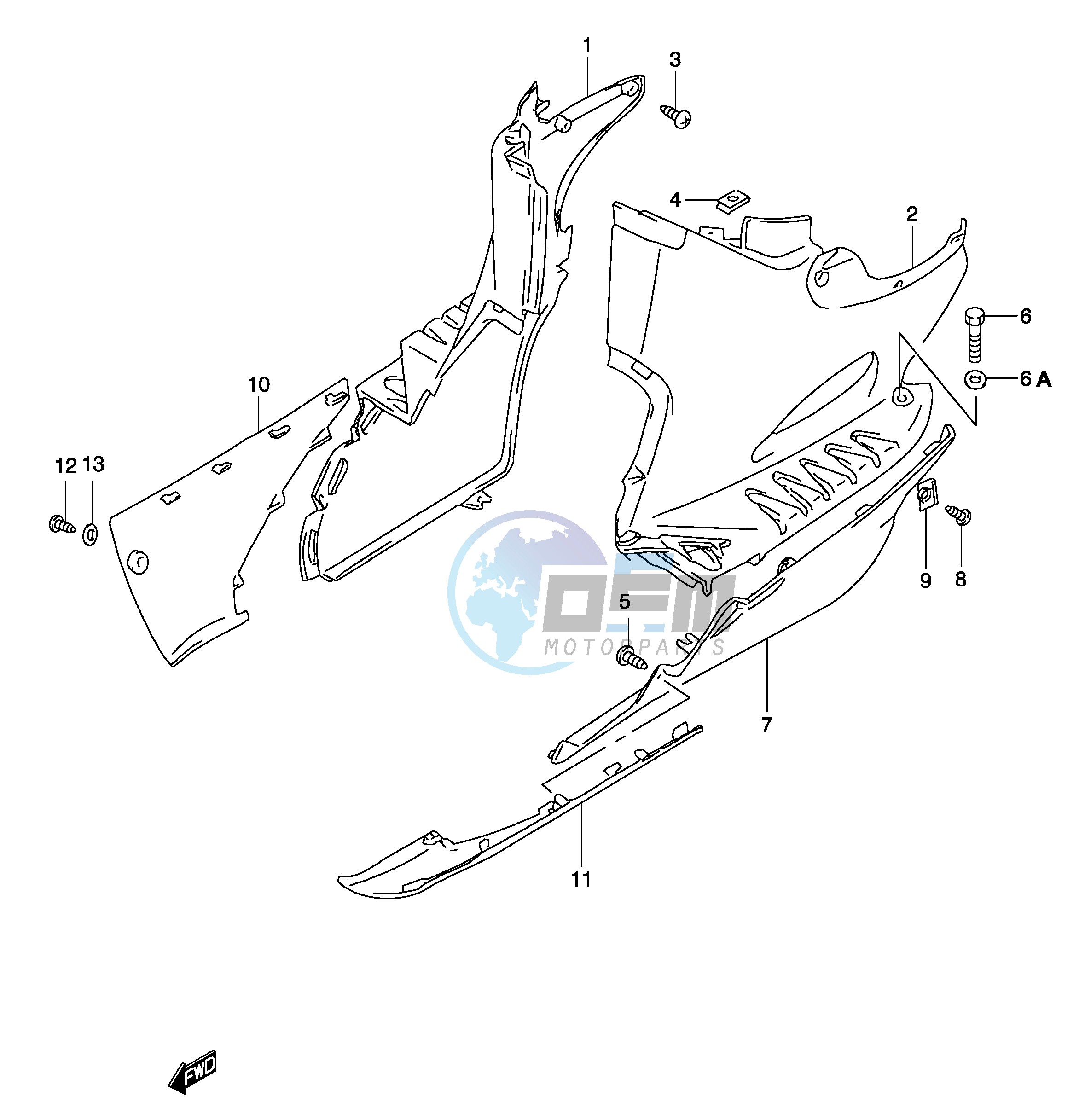 SIDE LEG SHIELD (MODEL K4)