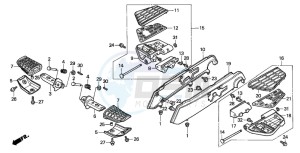 GL1500SE GOLDWING SE drawing STEP (GL1500A)