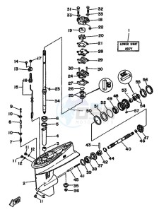 25J drawing LOWER-CASING-x-DRIVE-1