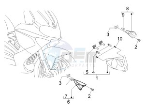 Runner 125 VX 4t Race e3 drawing Head lamp - Turn signal lamps