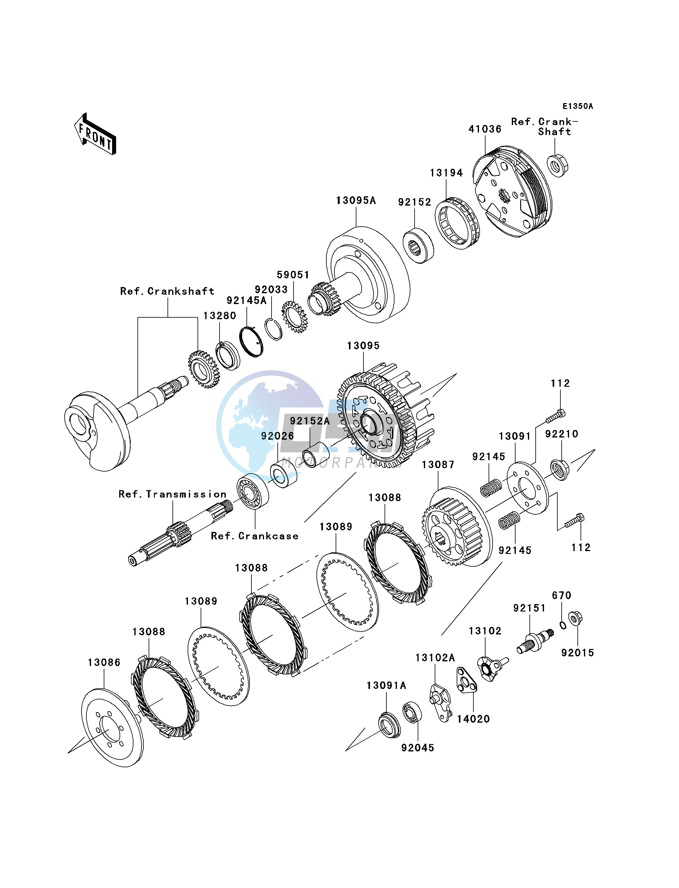 CLUTCH-- A2 - A4- -