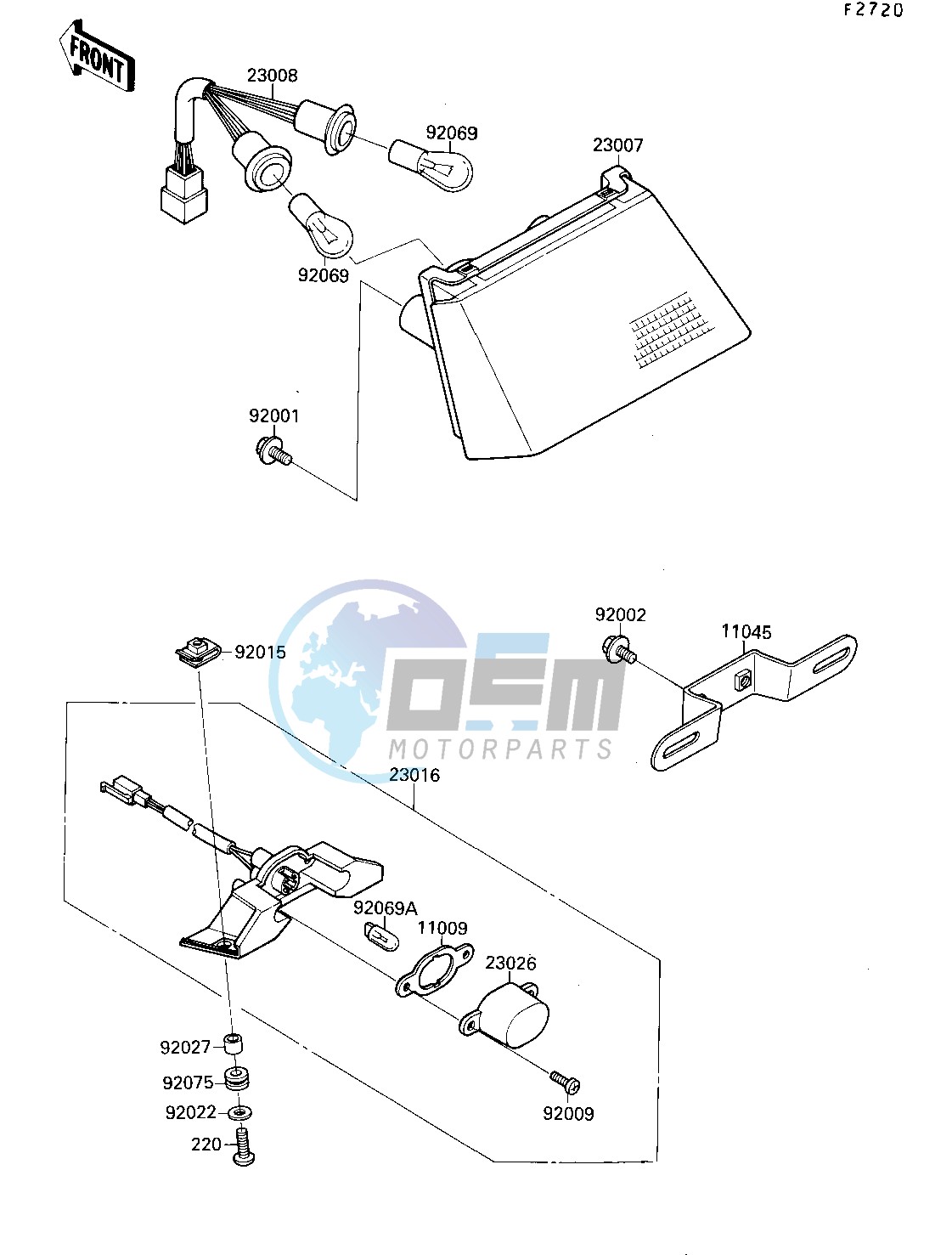 TAILLIGHT-- S- -