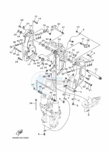 LF350UCC-2018 drawing FRONT-FAIRING-BRACKET