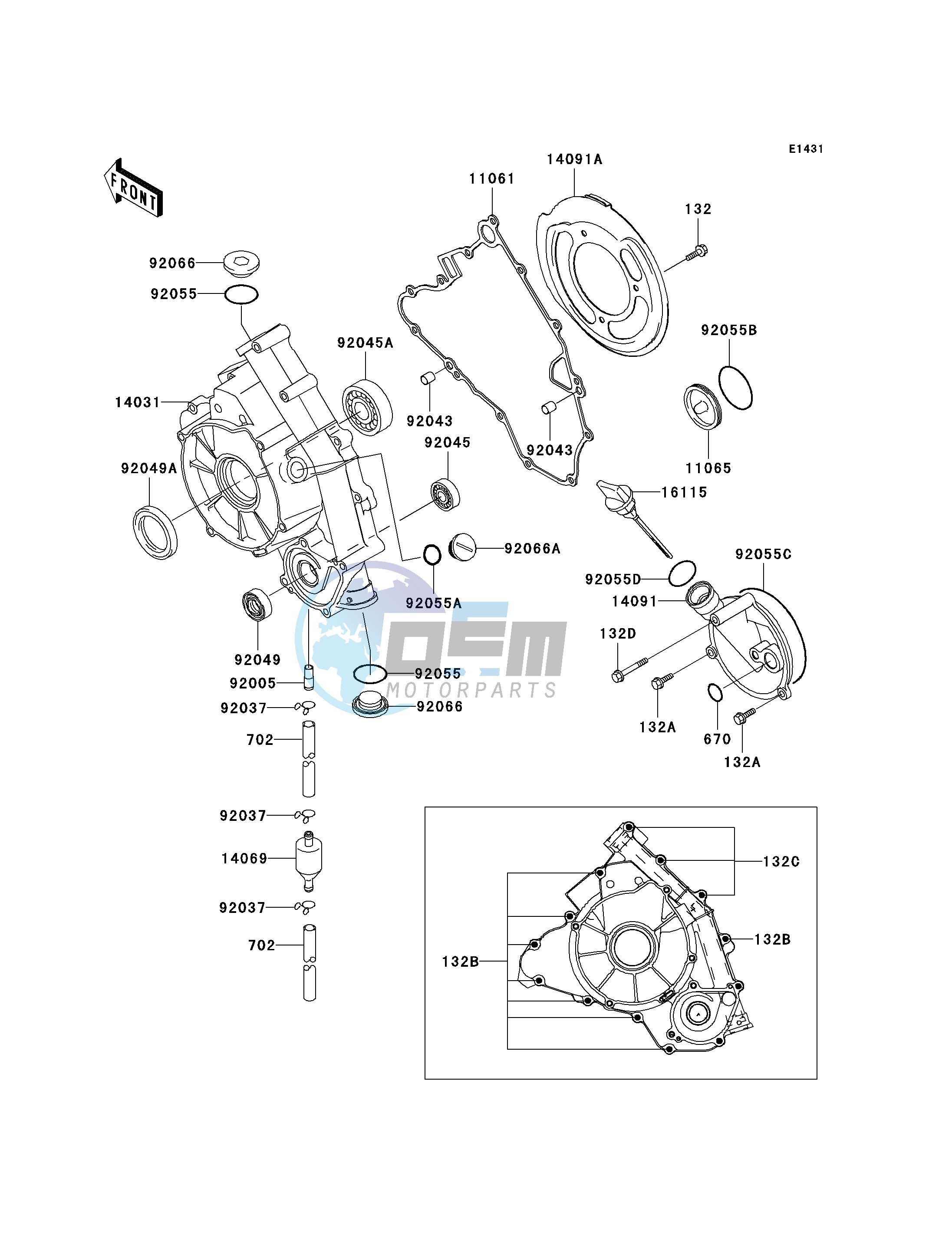 ENGINE COVER-- S- -