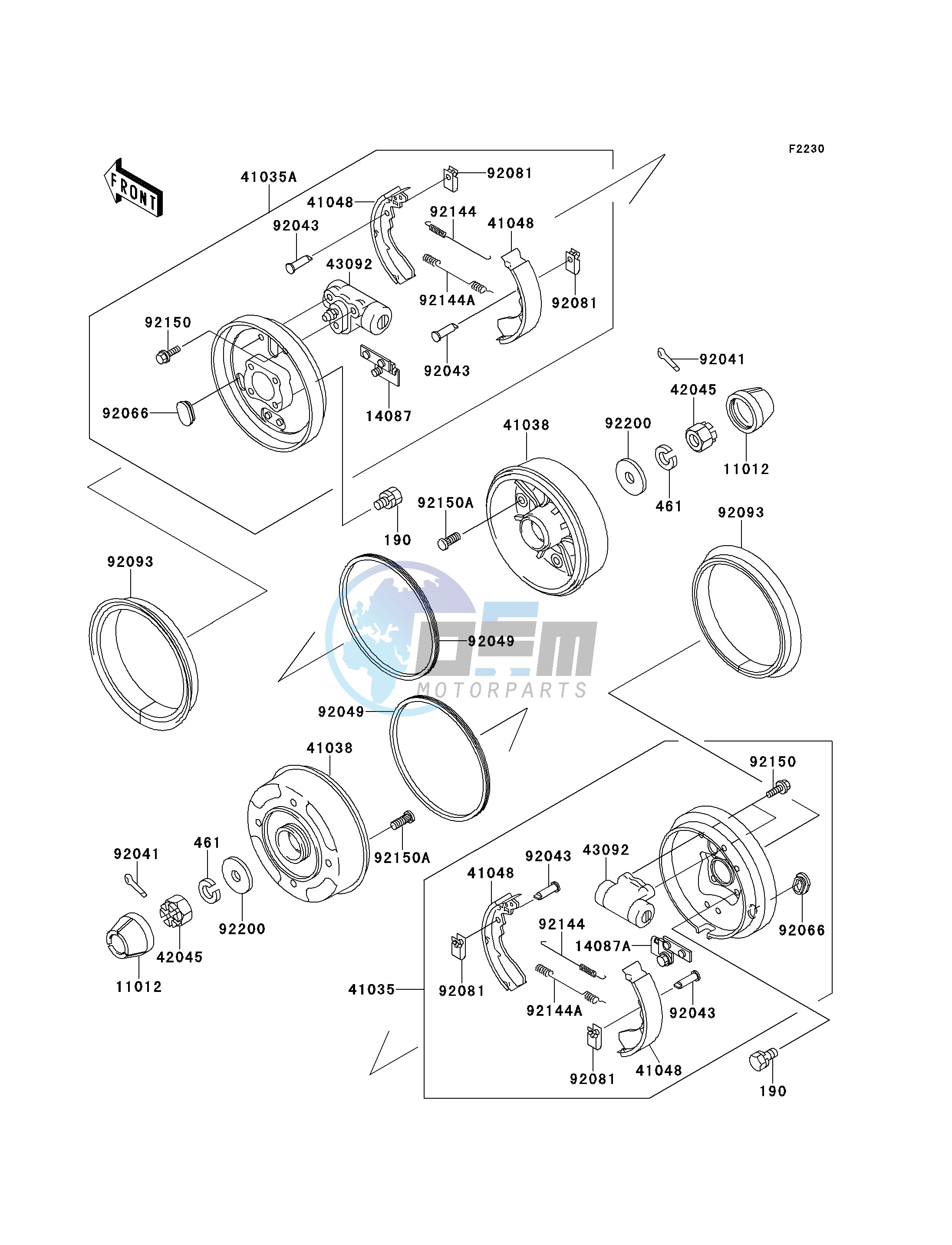 FRONT HUBS_BRAKES