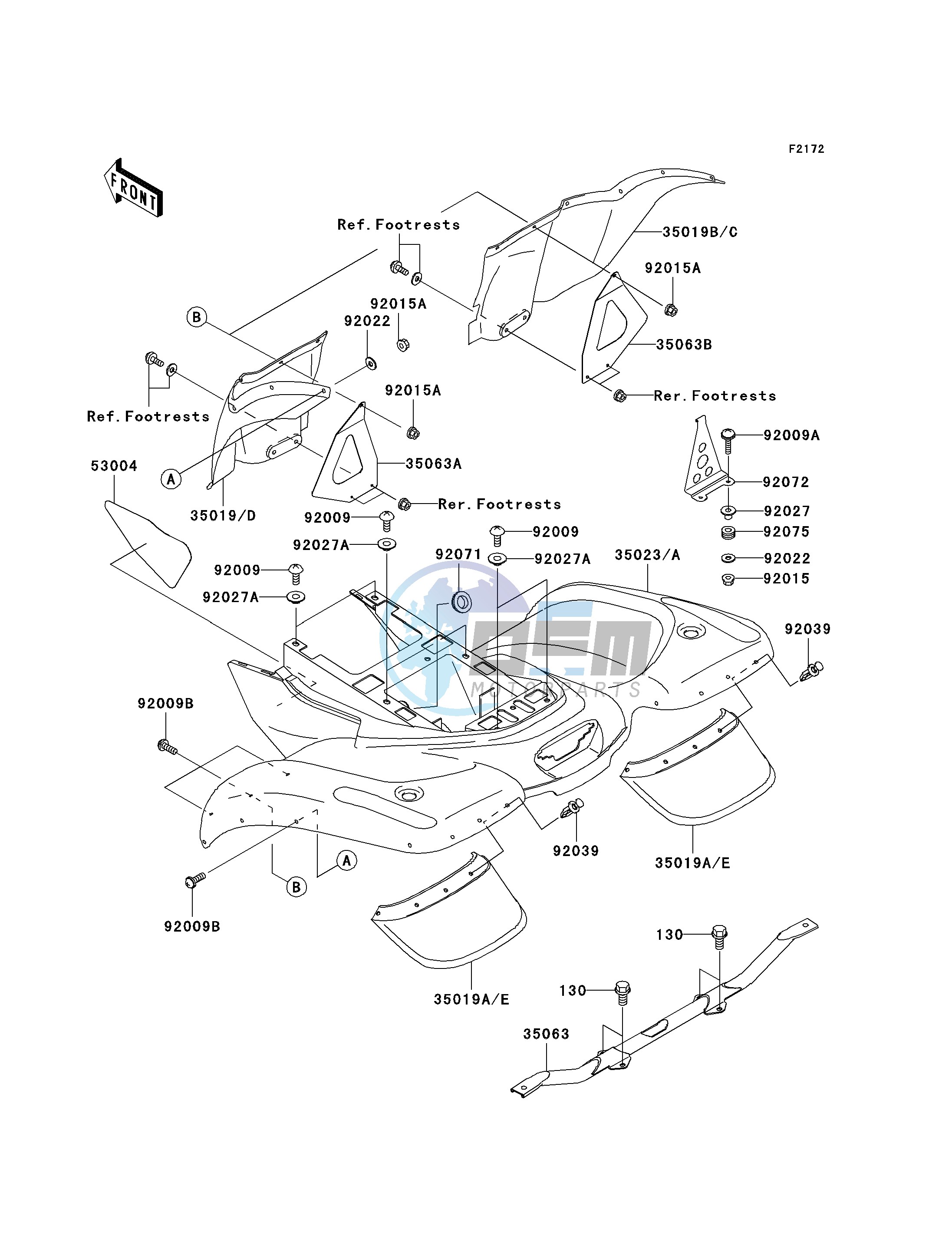 REAR FENDER-- S- -