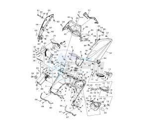 XP T-MAX 530 drawing LEG SHIELD