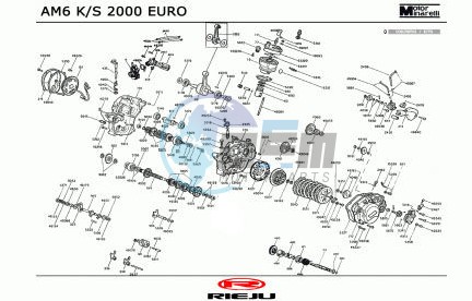 ENGINE  AM6 K/S 2000 EURO